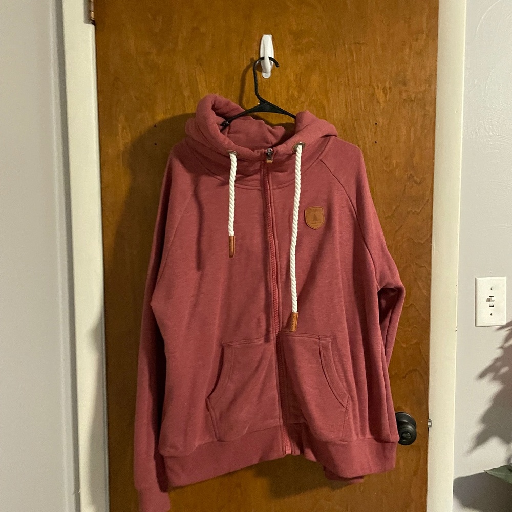 XXL Wanakome Berry Zip Hoodie